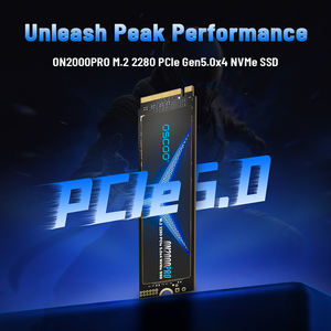 OSCOO M.2 NVMe PCIe 5.0内蔵SSD 1テラバイト4テラバイトハードドライブ、ゲーム用ヒートシンク付き新品2280 NVMe M.2 SSDメモリ - Product Image 2