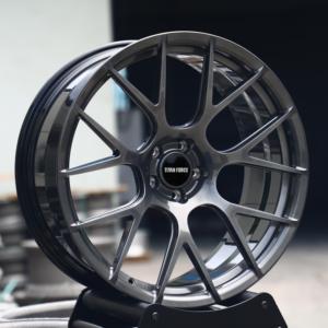 Rines TITAN FORCE 19x8.5 19x9.5 pulgadas 5x120 5x112 Rines forjados negros compatibles con <span class=keywords><strong>BMW</strong></span> M3 F80 X3 E83 Serie 3 <span class=keywords><strong>E46</strong></span> F30 Serie 5 E60 - Product Image 3