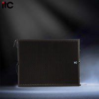 Système de haut-parleurs Line Array professionnels 800W pour scène avec boîtier en bois