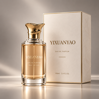 Flacon de parfum en verre de luxe 100 ml avec boîte, emballage de parfum vide personnalisé