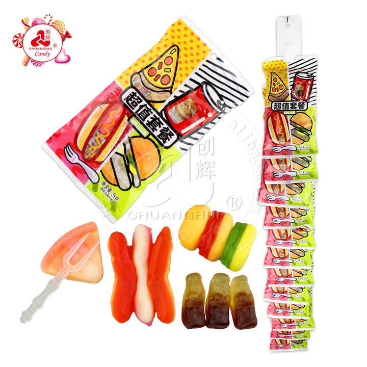 ※candyページ Supply Fruit flavored ABC Alphabet shaped soft gummy candy