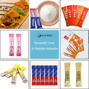 CE 2 Kanallı Otomatik Dikey Çok Kanallı Hazır Kahve Stick Paket Şeker Poşet Toz Paketleme Makinesi (Vidalı Dolumlu) - Product Image 3