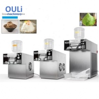 Machine à glace coréenne en flocons économique en gros, machine à Bingsu, machine à glace pilée commerciale, machine à Kakigori
