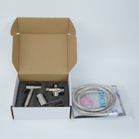 Ensemble de supports de douche à Jet d'eau douce en acier inoxydable 304, shattaf à main, spray de bidet de toilette
