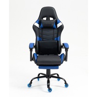 Ordinateur à dossier haut Gamer Table PC Gaming Desk Chair Set Ergonomique Rotation PC Computer Gaming Gaming Chair Avec Repose-pieds
