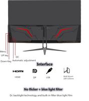 2022 Monitor TV HD 19 Inci Populer & Monitor Layar Televisi LED Melengkung