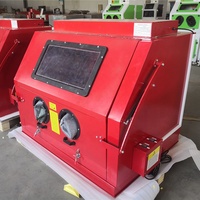 Meubles de soufflage par aspiration, machine de sablage à sable sec, meubles de nettoyage de soufflage, armoire de succion économique