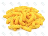 Nouvelle ligne de production automatique de snacks extrudés, machine à fabriquer des boulettes de maïs et de fromage, haute efficacité, écran tactile