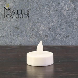 Matti es barato mini sin llama de té de plástico de la vela de la luz led con flicker - Product Image 1