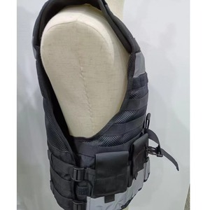 Gilet tactique en nylon, taille unique, réfléchissant, équipement tactique d'extérieur, coupe régulière, bretelles, coutures soudées - Product Image 1
