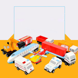 <strong>Wooden</strong> Magnetic Train Locomotive <strong>Car</strong> <strong>Toys</strong> <strong>Wooden</strong> New Design Construction Truck <strong>Toys</strong> - Product Image 1