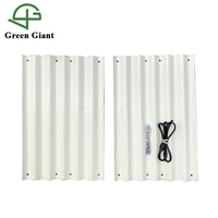 Kit de 2 panneaux latéraux Huizhou Green Giant pour étendre les jardinières métalliques de 1,5 pied, bacs à légumes