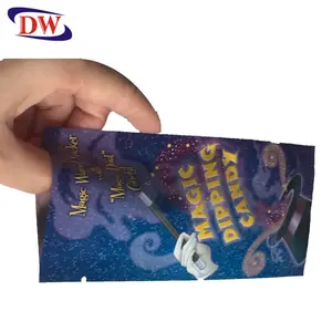 custom gravure printing foil laminated flat open candy food packaging plastic POLYbag