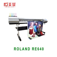 Impresora Digital Roland RE640 RA640 de Alta Calidad para Rótulos, Pósteres, Adhesivos para Vehículos, Plotter de Gran Formato de Segunda Mano