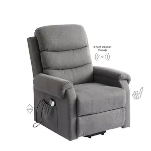 Moden Leather Lasy Boy Massage Decoro Leather Reclining Single Sofa Theater Chair Hotel Furniture
