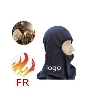 Logo personnalisé cagoule ignifuge coupe-vent FR arc flash cagoule soudage masque facial doublure de casque de sécurité pour soudeur champ pétrolifère - Product Image 1