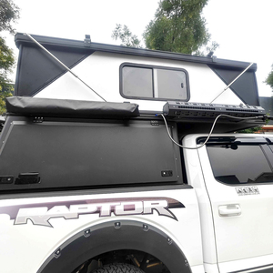 <span class=keywords><strong>Camping</strong></span>-<span class=keywords><strong>car</strong></span> tout-terrain pliable grand format avec ouverture automatique rapide, toile en coton polyester 280g pour les voyages, installation facile - Product Image 5