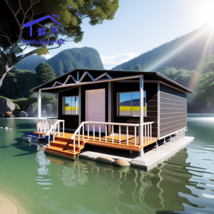 บ้านคอนเทนเนอร์แบบขยายได้ขนาด 20 ฟุต และ 40 ฟุต พร้อมหลังคาทรงจั่วและระเบียง  สามห้องนอน หนึ่งห้องนั่งเล่น - Product Image 4