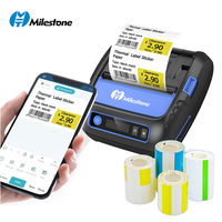 Imprimante de codes-barres portable sans fil thermique Milestone MHT-P80F OEM/ODM Android/iOS 3 pouces avec interface USB 4.2 CE en stock