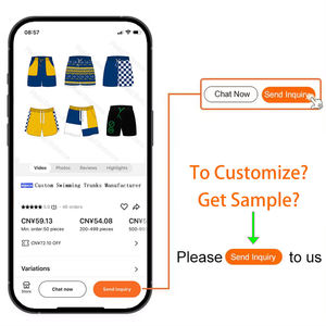 BALANÇO DE CAMPO Personalizado Moda Maiô dos homens Impresso Curto Swim Trunks Swimwear Fatos De Banho - Product Image 6