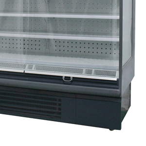 Réfrigérateur commercial pour supermarché, refroidi par air, en acier inoxydable, à dégivrage automatique, pour fruits, légumes, boissons, avec éclairage LED - Product Image 4