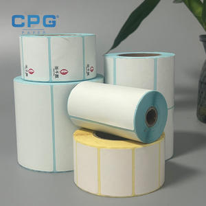 Etiqueta Adhesiva Personalizada a Precio de Fábrica, Rollo de Etiquetas Térmicas para Códigos de Barras de 100*150 4*6, Etiqueta Térmica para Paquetes de Envío de 2x1 - Product Image 1