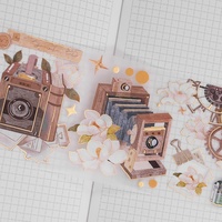 Rubans décoratifs en PET personnalisés pour scrapbooking, journal