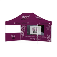 Publicité personnalisée en aluminium 10x20, Gazebo pliable étanche, chapiteau d'extérieur Pop Canopy pour événements commerciaux à prix économique