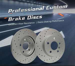 ดิสก์เบรก EBC แบบลอยตัว8D0615601B สำหรับ Audi A4 Audi 1.6แผ่นเบรคหลังการขายแบบกำหนดเอง - Product Image 2