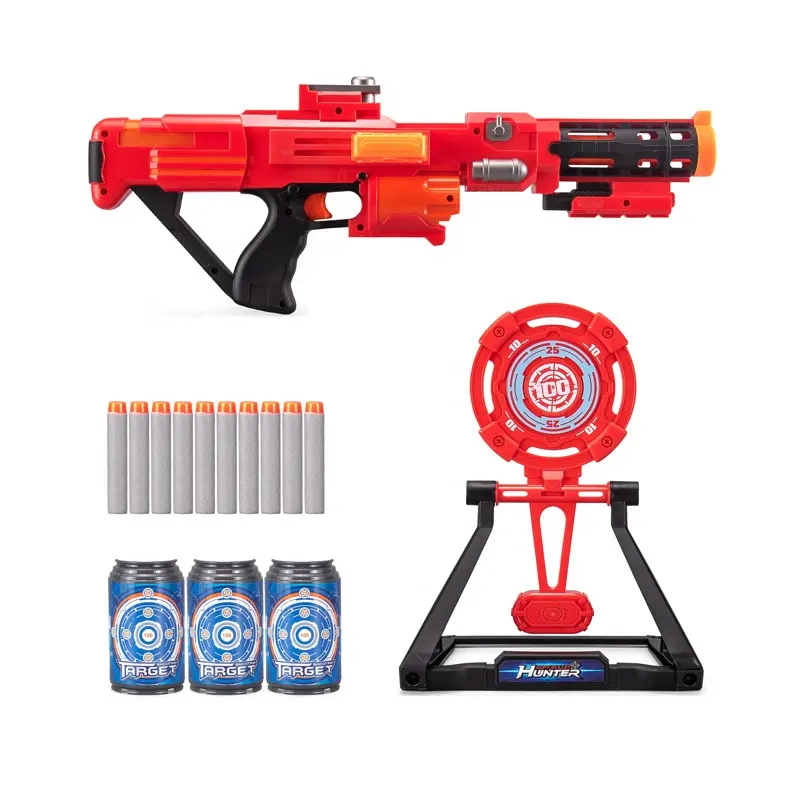 EPT Hot Sale Air Gun Blaster Soft Bullet Shooting Target Blaster Foam Darts Kids Boy Plastic Soft Foam Bullet Gun Toy For Boys