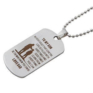 Silencieux en silicone pour médailles d'identification pour chiens, ensemble complet <span class=keywords><strong>avec</strong></span> chaînes à billes - Product Image 3
