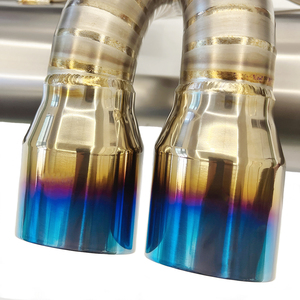 Sistema di scarico in titanio ad alte prestazioni di flusso da 2.36 pollici con morsetto compatibile con Lotus Elise Exige S2 05-11 - Product Image 2