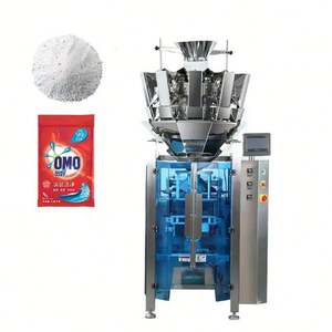 Machine combinée pesage et ensachage vertical (VFFS) pour la fabrication, le remplissage et la fermeture <span class=keywords><strong>de</strong></span> sacs <span class=keywords><strong>de</strong></span> lessive en poudre <span class=keywords><strong>de</strong></span> 1 <span class=keywords><strong>kg</strong></span> - Product Image 4