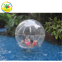 Balle géante gonflable transparente pour marcher sur l'eau, en PVC, balle humaine transparente, balle flottante pour la mer, la piscine, les sports nautiques
