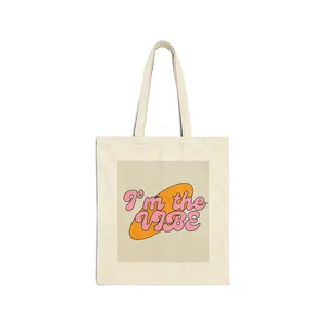 Tote Bags For Sublimation Large Tote Canvas Tote Bag Custom Logo Printed Recycled Reusable Tote Bag