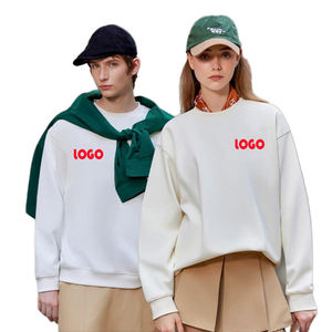 Vêtements de travail amples à col rond en polyester/coton avec logo imprimé numérique personnalisé, sortie d'usine d'hiver, chemise publicitaire - Product Image 1