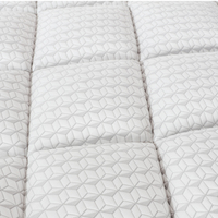 Matelas de lit de qualité supérieure en mousse à mémoire de forme orthopédique, emballé sous vide dans une boîte, matelas de taille king size, vente en gros