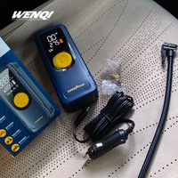 Kit Completo de Inflador de Neumáticos con Manguera Trenzada, Aguja para Balones, Boquillas Cónicas y Bolsa de Almacenamiento para Neumáticos de Auto con Adaptador Metálico Incluido