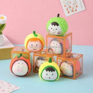 ของเล่นบีบเนื้อนุ่มรูปทุเรียน ส้มเขียวหวาน สับปะรด น่ารัก บีบแล้วคืนรูปช้า ช่วยคลายเครียด เหมาะสำหรับทุกเพศ - Product Image 2