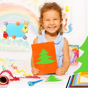 Fourniture d'usine en gros <span class=keywords><strong>de</strong></span> feutres artisanaux auto-adhésifs, mélange <span class=keywords><strong>de</strong></span> <span class=keywords><strong>laine</strong></span>, feutres <span class=keywords><strong>pour</strong></span> l'artisanat - Product Image 6