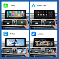 Lecteur audio de voiture 8,8'' avec écran Linux pour BMW Série 3/4 F30, CarPlay sans fil, Android Auto, interface vidéo multimédia, Mirror Link