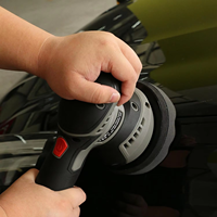 Polisseuse de voiture sans fil mini double action pour machine à polir, outil de detailing portable, plateau de 6 pouces, 200W, batterie 12V, anti-rayures