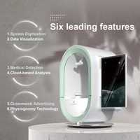 Teknologi AI 3D Ai Skin Analyzer Mesin Penguji Kulit 13,3 inci Harga Mesin Analisa Kulit Wajah Kamera 4K