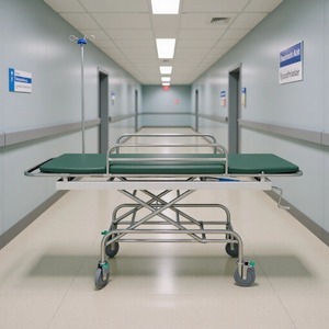 Chariot de débridement en acier inoxydable 800x500x800mm pour le nettoyage et la désinfection des plaies, usage médical - Product Image 2