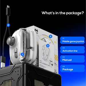 Manette de jeu mobile Type-C MB03 avec poignée, boutons Shadow, vibration, légère, batterie 400 mAh, accessoires de jeu Magic Tech - Product Image 6