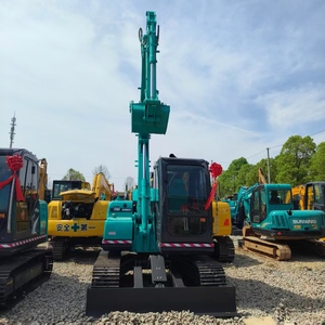 Excavadora Kobelco 75-8 Usada, Marca Japonesa, 7 Toneladas de Peso Operativo, Capacidad de Cucharón de 0.4m, Motor y Bomba, Componentes Principales PLC, Precio Bajo - Product Image 1