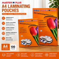 Fabricant chinois, vente en gros de film de plastification de haute qualité, 100 pochettes A4 F4 A3 A5 65*95mm 75mic 80mic 100mic 125mic 150mic