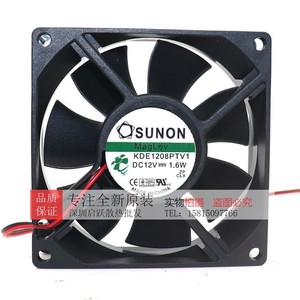 ซูนอน KDE1208PTV1 80x80x25 มม. 12V 1.6W พัดลมแม็กเลฟสำหรับระบายความร้อนเดสก์ท็อป - Product Image 1