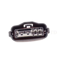 Connecteur de faisceau de câbles étanche à 10 broches en laiton avec boîtier en nylon 7S102C-10-21 avec bornes et fils selon vos besoins