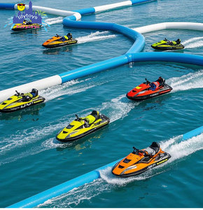 Pista de carreras de Aire Para MOTOS acuaticas inflables, juegos acuaticos inflables - Product Image 6